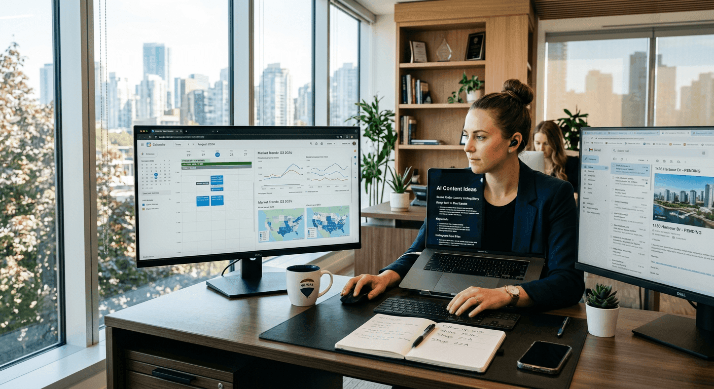 A Smarter Real Estate Content Calendar With AI