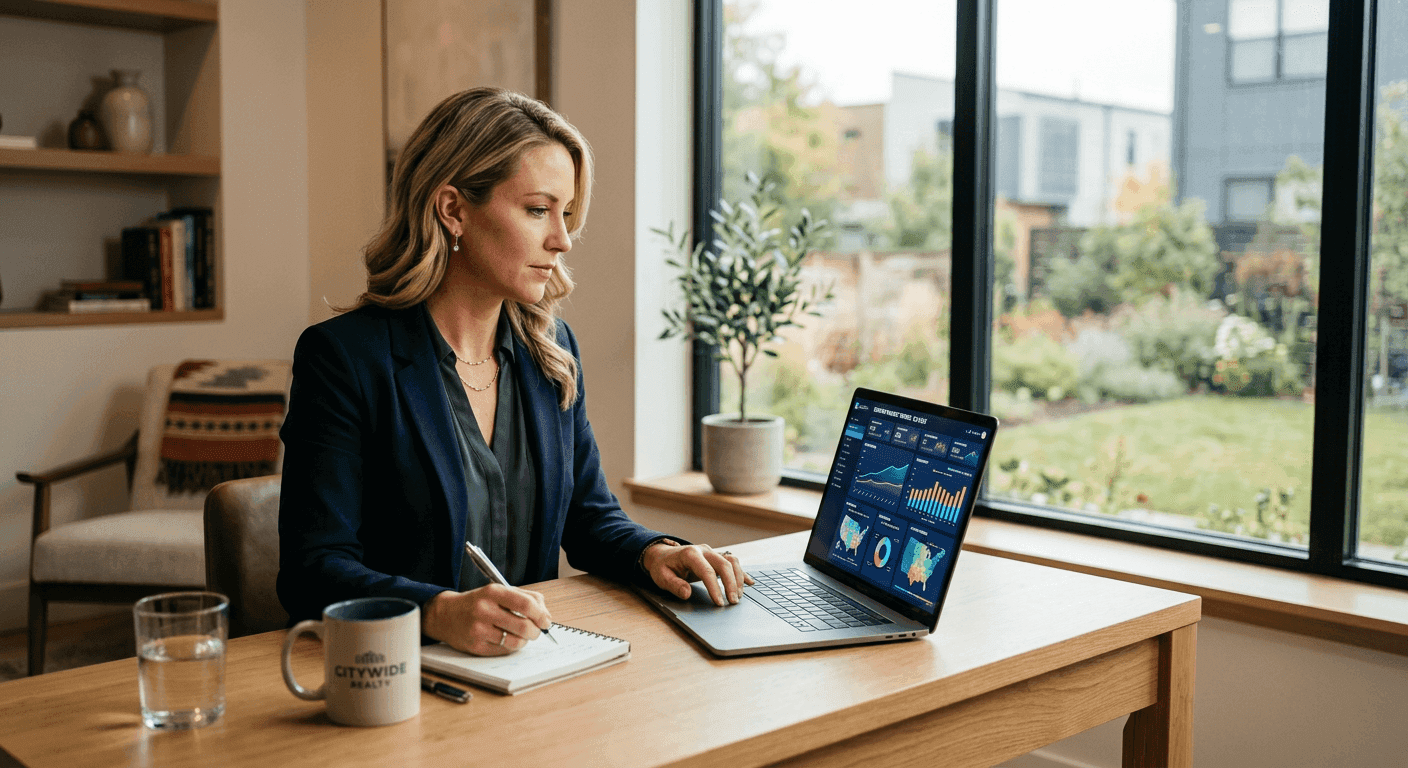 How Real Estate Agents Track Economic Signals With AI