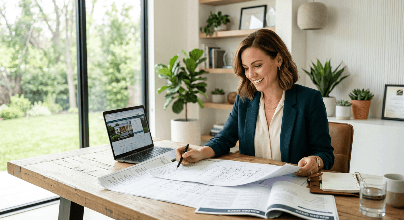 AI listing prep for new construction homes